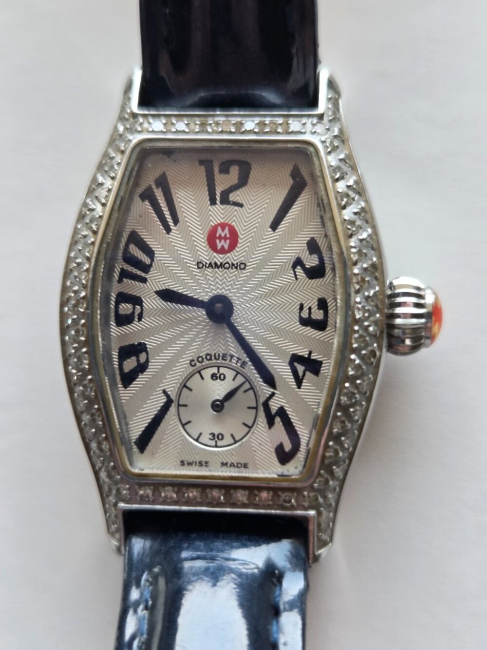 MICHELE Coquette Diamond Swiss Watch 0.50 CT 80 Diamonds